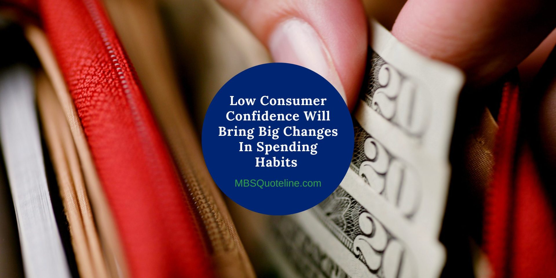 Low Consumer Confidence Will Bring Big Changes In Spending Habits